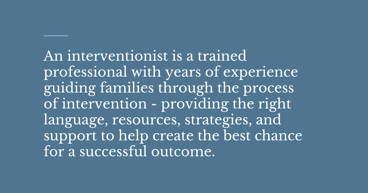 Addiction Interventionist Defined